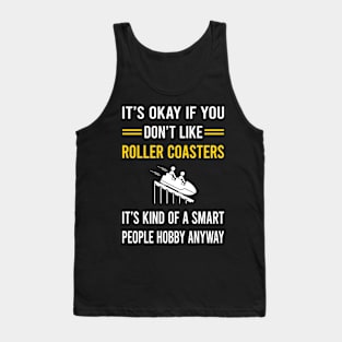 Smart People Hobby Roller Coaster Coasters Rollercoaster Tank Top